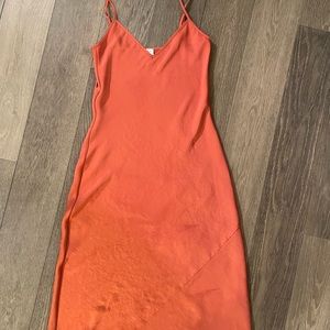 Wilfred Only Slip Dress Orange XXS